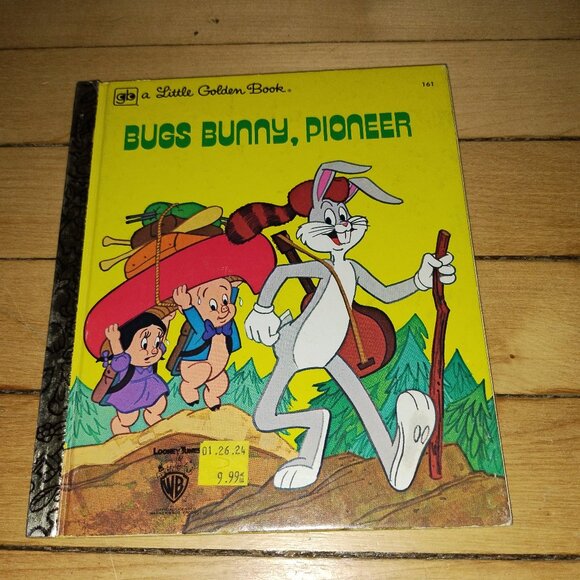 Bugs Bunny, Pioneer (1977, A Little Golden Book) - Picture 1 of 4